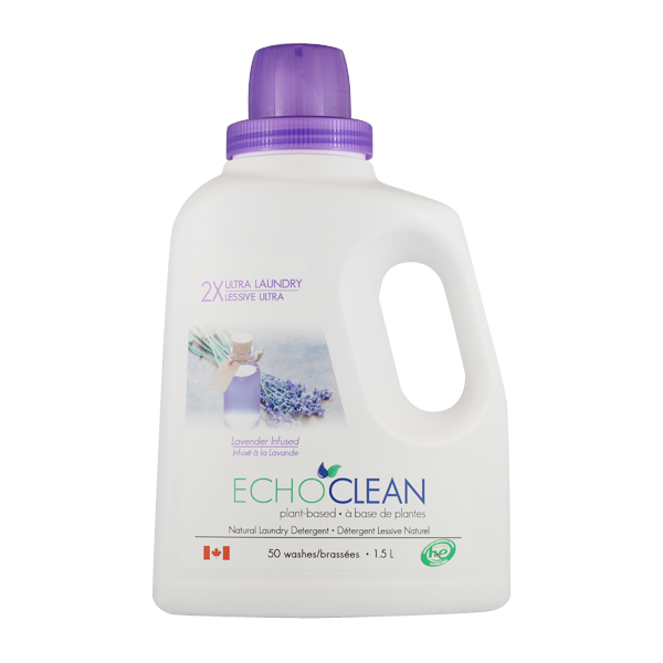ECHOCLEAN 2X ALL NATURAL LAVENDER LIQUID LAUNDRY